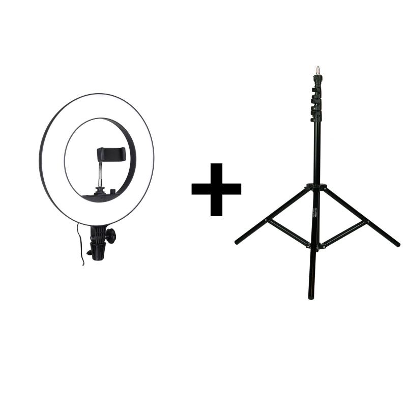 GODOX PAKET 1X RING LIGHT LR180 1X VC8008K