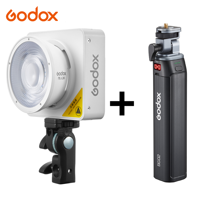 GODOX ML100BI MED BATTERIGREPP BG-02  95WH