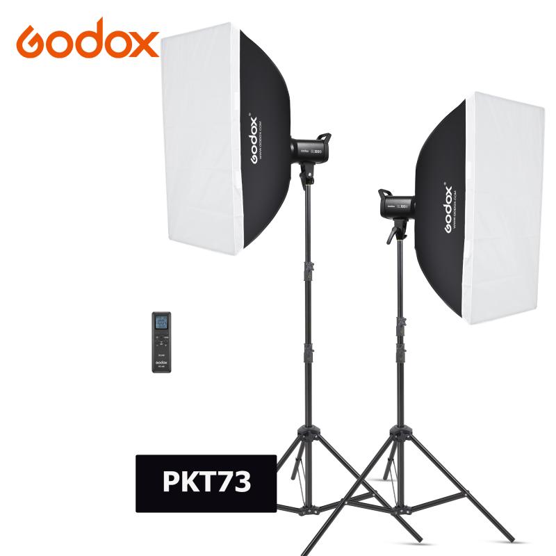 GODOX  PAKET 2X SL100D 2X 60X90 SOFTBOX 2X 304 STATIV PLUS REMOTE