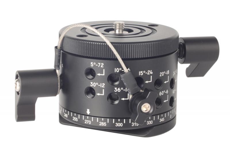 SUNWAYFOTO DDP-64MX INDEXING ROTATOR + ARCA MOUNT PLATE
