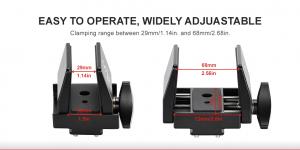 SUNWAYFOTO SM-76 EQUIPMENT MOUNT W. QUICK RELEASE