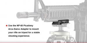 SUNWAYFOTO NP-60 NATO PICATINNY DOVETAIL ADAPTER