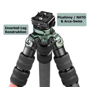 SUNWAYFOTO T4030CSI-D SKJUTSTÖD PICATINNY/NATO ARCA