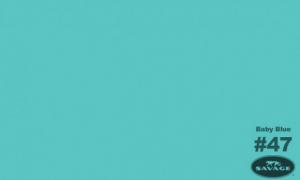 SAVAGE BAKGRUND 2,72X11M BABY BLUE #47