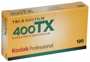 5 PACK KODAK TRI-X 400 120 SPOLE 400TX
