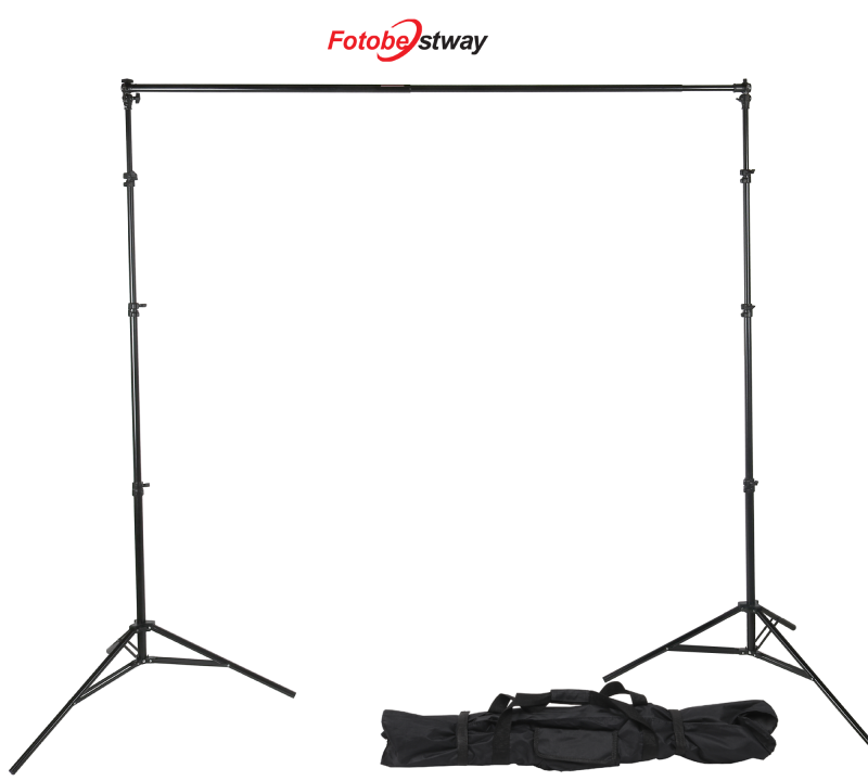 FOTOBESTWAY BAKGRUNDSSET MED BOM 1,8M - 3M