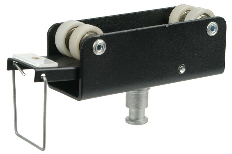 FB SINGLE PULLEY 16MM FÄSTE FÖR TAKRÄLS PAKET