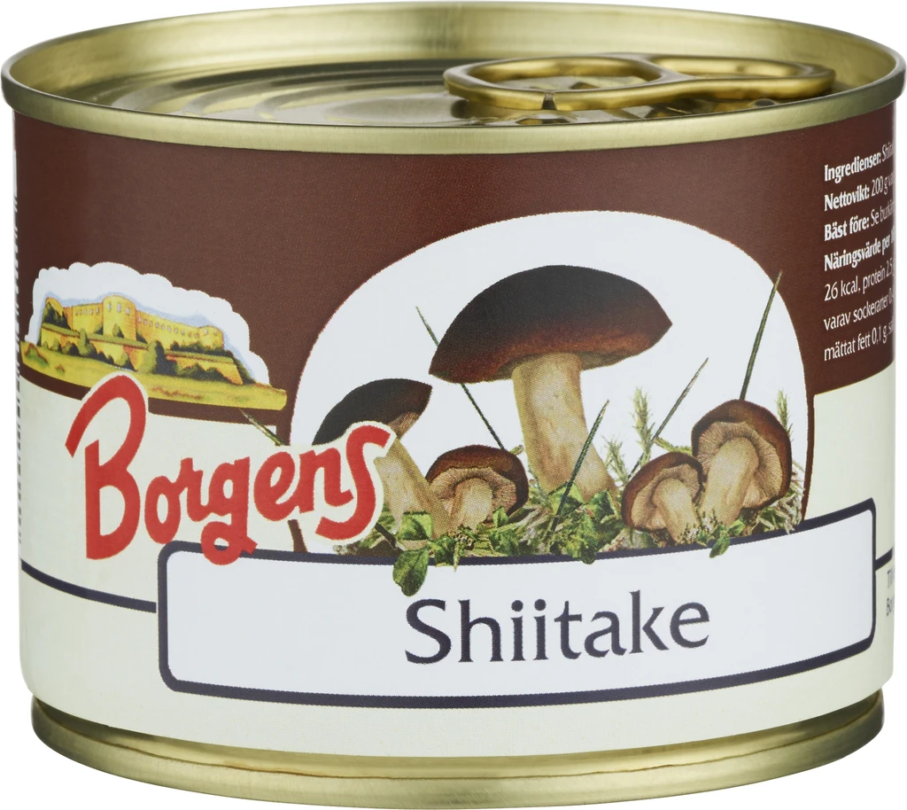 Shiitake 2x200g Borgens