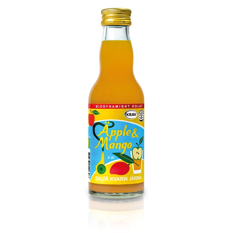 Juice Äpple & Mango Eko 6x200ml Saltå Kvarn