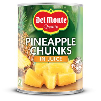 Ananas bitar I Juice 6x227g Del Monte