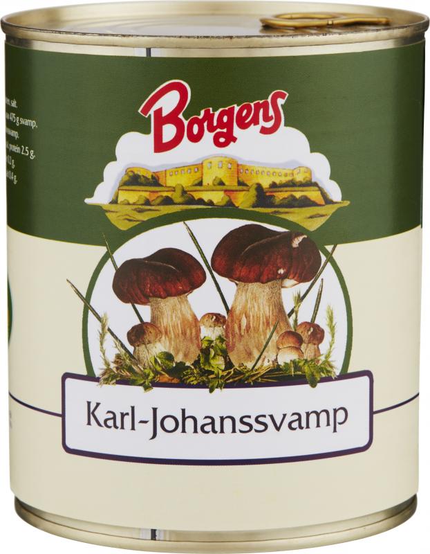 Karl Johan Svamp 10x800g Borgens