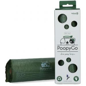 Hundbajspåse Eco biologiskt nedbrytbar m lavendeldoft 1x300 PoopyGo