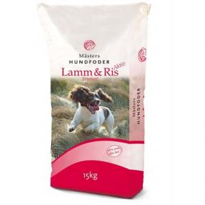 Hundfoder Lamm & Ris Aktiv 15kg Mästers