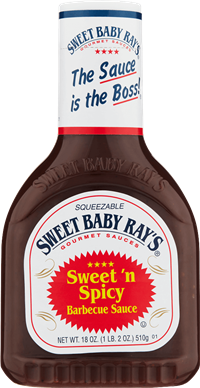 BBQ Grillsås Sweet´n Spicy Sweet baby ray 12x510g