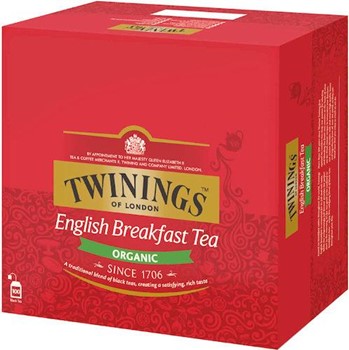 English Breakfast EKO 2x100påsar Twinings