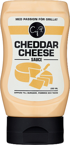 Cheddar Cheese Sås 3x280ml Caj P