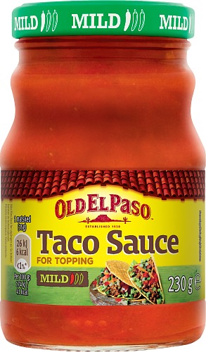 Tacosås Mild 3x230g Old El Paso
