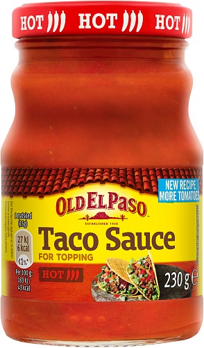 Tacosås Hot 12x230g Old El Paso