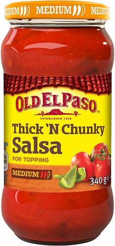 Salsa Medium 12x340g Old El Paso