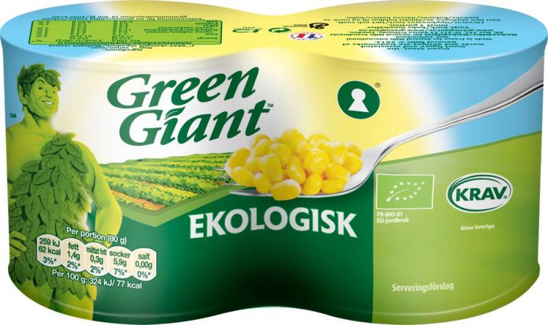 Majs Eko 2x2x160g Green Giant