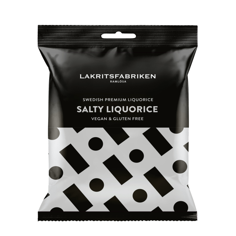 Salty Liquorice 12x100g Lakritsfabriken