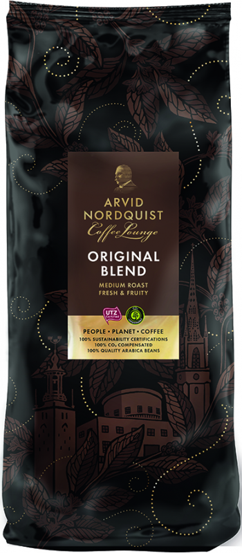 Kaffe Original Blend Extra Finmalet Kaffe Mellanrost 6x1000g Arvid Nordquist