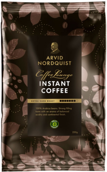 Kaffe Instant Coffee 1x250g Krav Arvid Nordquist