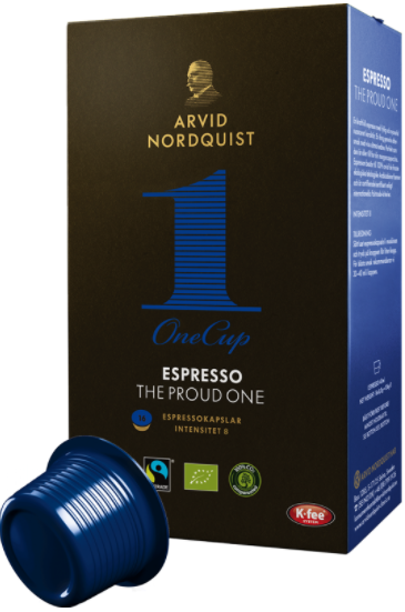 Espressokapsel The Proud Onel 6x16st Arvid Nordquist