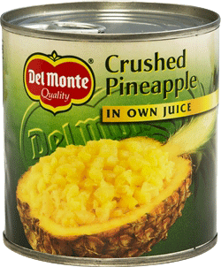 Ananas Krossad I Juice 6x227g Del Monte