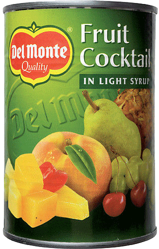 Fruktcocktail I Syrup 3x420g Del Monte