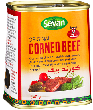 Corned Beef 12x340g Sevan