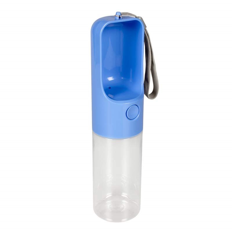 Vattenflaska portabel 450ml hårdplast blå Duvo+