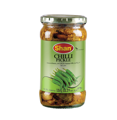 Pickle Chili Stark 3x300g Shan