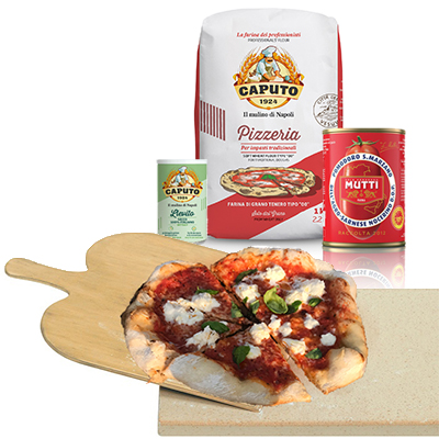 Pizzakit Gör Det Själv Inkl. Pizzasten & Spade