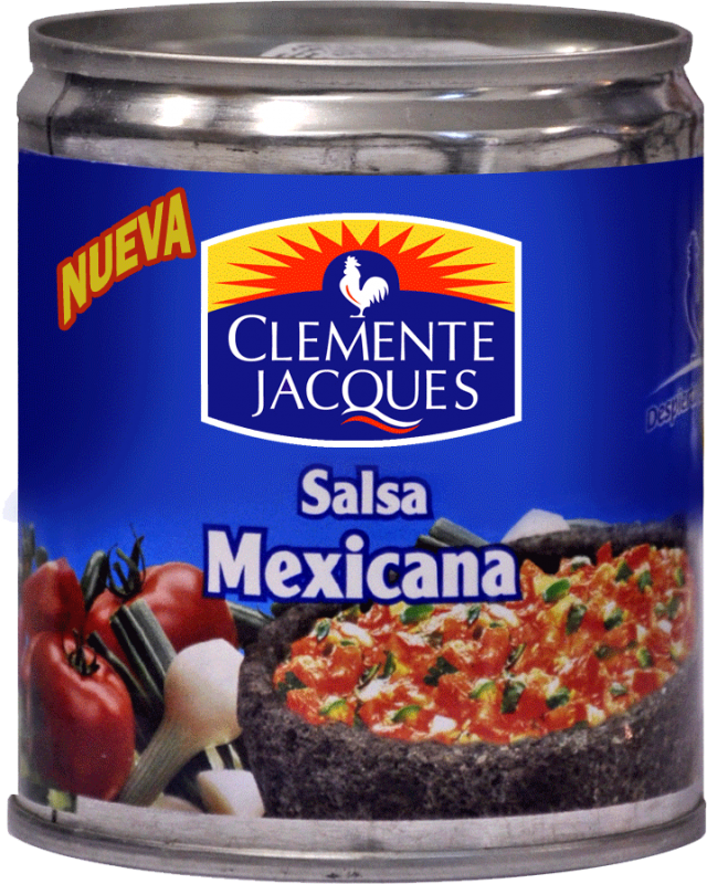 Mexikansk salsa mexicana från Clemente Jacques billigt hos Kolonialvaror. Alltid bra pris på skafferivaror i storpack. Perfekt för catering storhushåll restaurang och café. Vi levererar till hela Sverige!