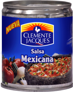 Mexikansk salsa mexicana från Clemente Jacques billigt hos Kolonialvaror. Alltid bra pris på skafferivaror i storpack. Perfekt för catering storhushåll restaurang och café. Vi levererar till hela Sverige!