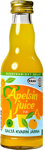 Apelsinjuice Eko 6x200ml Saltå Kvarn