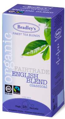24x25st påsar english engelskt te från Bradleys om 40g billigt hos Kolonialvaror. Alltid bra pris på skafferivaror i storpack. Perfekt för catering storhushåll restaurang och café. Vi levererar till hela Sverige!