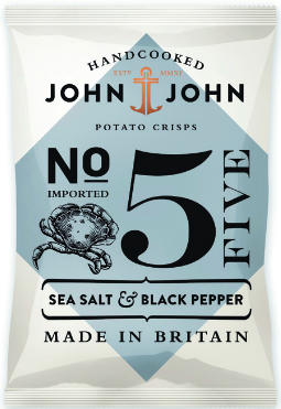 24st sea salt chips från John John om 40g billigt hos Kolonialvaror. Alltid bra pris på skafferivaror i storpack. Perfekt för catering storhushåll restaurang och café. Vi levererar till hela Sverige!