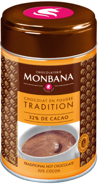 Chokladpulver ´salon De Thé´ Monbana Chocolaterie 6x250g