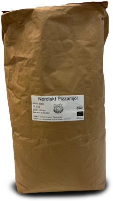Pizzamjöl Nordiskt KRAV 12,5kg Limabacka Kvarn