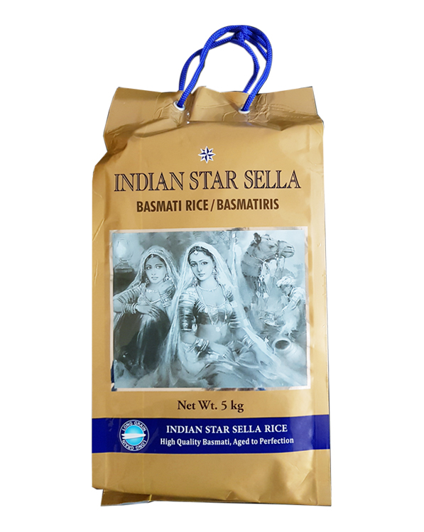 Basmatiris Sella 10kg Indian Star
