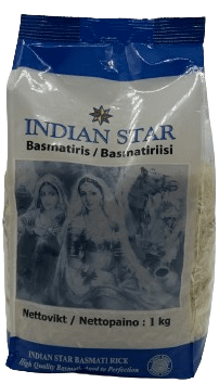 Basmatiris Indian Star 10x1kg