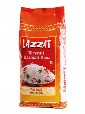 Basmati Biryani 2x2kg Parboiled Lazzat