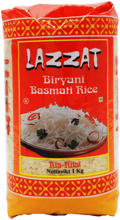 Basmati Biryani 10x1kg Parboiled Lazzat