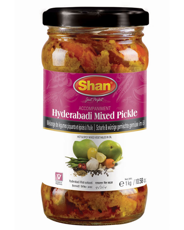 Hyderabadi Pickle 3x1kg Shan