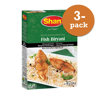 Fish Biryani 3x50g Shan