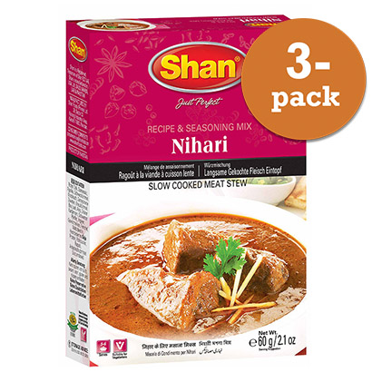 Nihari Curry 3x50g Shan