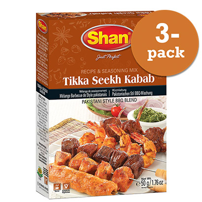 Tikka Seekh Kebab 3x50g Shan