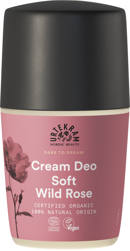 Soft Wild Rose Cream Deo EKO 2x50ml Urtekram